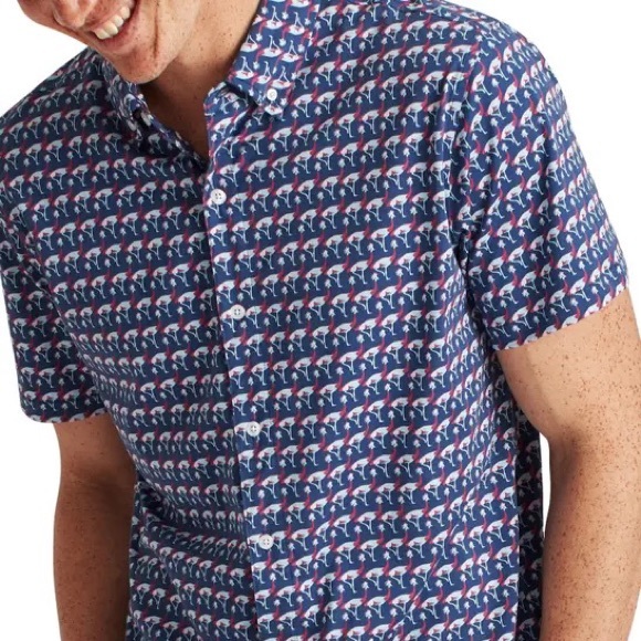 Bonobos Other - Bonobos Jersey Knit Short Sleeve Button-Down